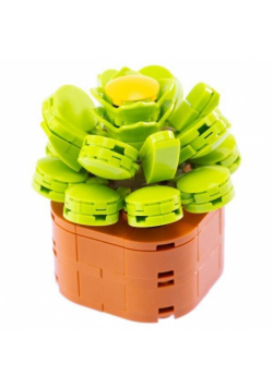 Klocki Mini Kwiaty Aeonium 136el