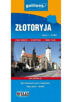 Plan miasta - Złotoryja/Powiat Złotoryjski 1:8 000