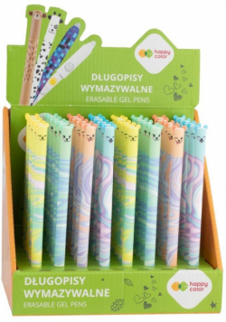 Długopis wymaz. Twist nieb (40szt) HAPPY COLOR