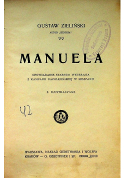 Manuela, 1910 r.