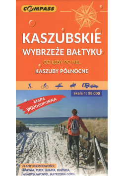 Kaszubskie wybrzeże Bałtyku Mapa turystyczna 1:55 000
