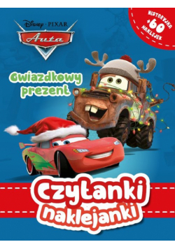 Czytanki naklejanki Gwiazdkowy prezent Disney Auta