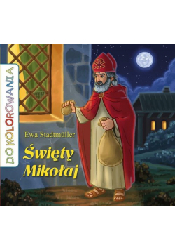 Święty Mikołaj Kolorowanka