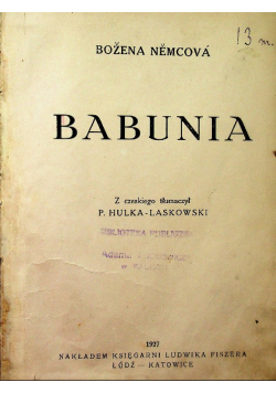 Babunia 1927 r.