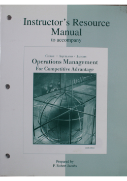 Instructor's Resource Manual to accompany