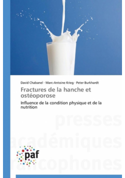 Fractures de la hanche et ostéoporose