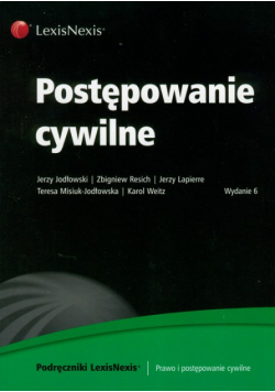 Lapierre Jerzy - Postępowanie cywilne