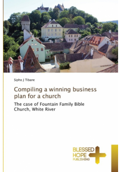 Compiling a winning business plan for a church