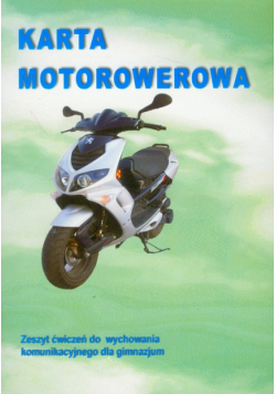 Karta motorowerowa 1-3: zeszyt ćwiczeń