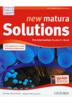 New Matura Solutions Pre-Intermediate Student's Book