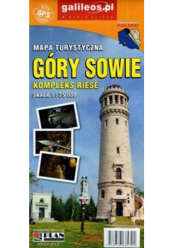 Mapa turystyczna - Góry Sowie 1:35 000