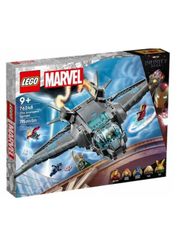 LEGO(R) SUPER HEROES 76248 (4szt) Quinjet Avengersów