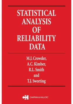 Statistical Analysis of Reliability Data