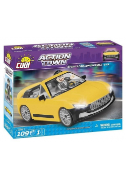 Action Town Sportowe Cabrio - GTS 109 klocków