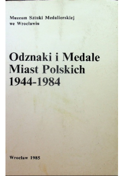 Odznaki i medale miast polskich