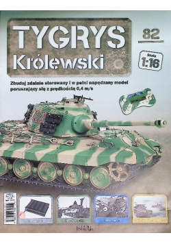 Kolekcja Tygrys Królewski Czołg Nr  82 / 23