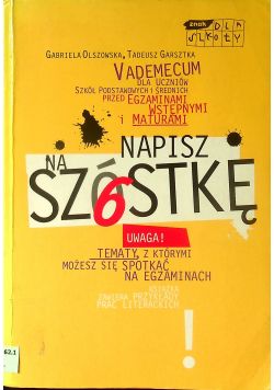 Napisz na szóstkę