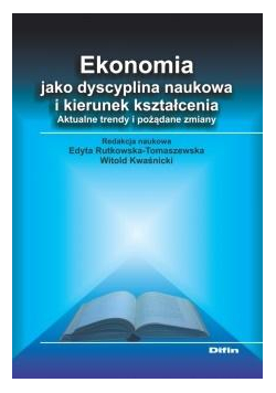 Ekonomia jako dyscyplina naukowa i kierunek...