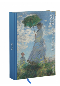 Kalendarz 2025 dzienny Sztuka planowania Monet