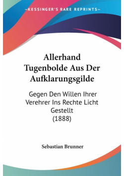 Allerhand Tugenbolde Aus Der Aufklarungsgilde