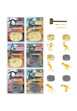 Wykopaliska paleontolog dinozaury MIX