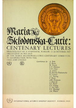 Centenary Lectures. Proceedings of a Symposium