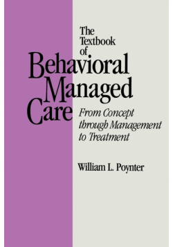 Textbook Of Behavioural Managed Care