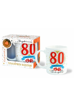 Kubek Premium Urodziny 80
