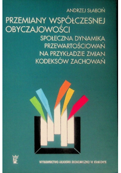 Przemiany współczesnej obyczajowości