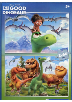 Puzzle Dobry Dinozaur 2x60
