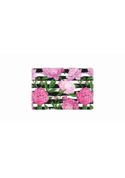 Okładka na dokumenty małe peony