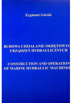 Budowa i działanie okrętowych urządzeń hydraulicznych