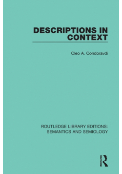 Descriptions in Context