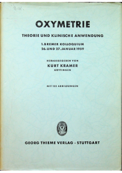 Oxymetrie theorie und klinische anwendung