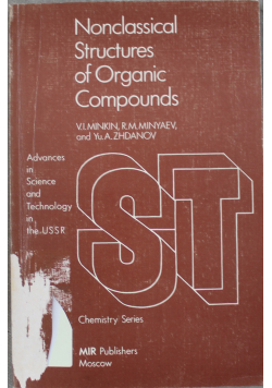 Nonclassical Structures of Organic Compounds