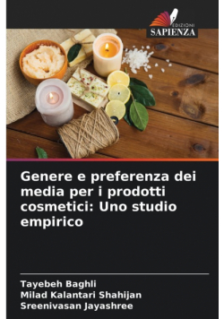 Genere e preferenza dei media per i prodotti cosmetici