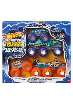 Hot Wheels Monster Trucks Wielopak z pojazdami