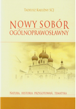 Nowy sobór ogólnoprawosławny