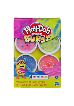 Play-Doh ciastolina 4-pak Wybuchowe Kolory