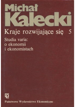 Kraje rozwijające się tom V