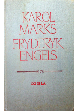 Marks Engels Dzieła Tom 17 Lipiec 1870 - luty 1872