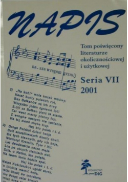 Napis Seria VII 2001