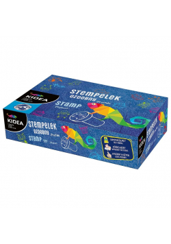 Stempelki ozdobne (24szt) KIDEA