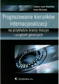Prognozowanie kierunków internacjonalizacji