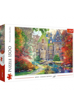 Puzzle Jesienny dworek 1500