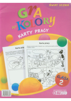 Gra w kolory 2 Karty pracy szkoła podstawowa
