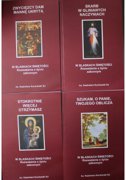 W blaskach świętości Rozważania o życiu zakonnym 4 tomy