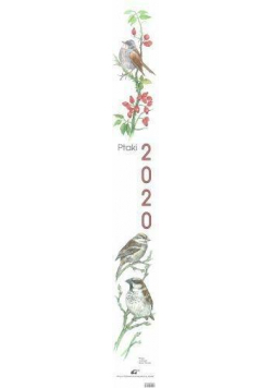 Kalendarz 2020 Ptaki ADAM