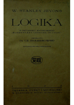 Logika 1922 r.