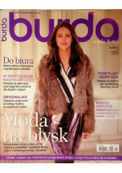 Burda moda & styl  Nr 12 / 10